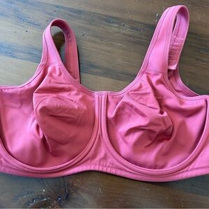 Wacoal Simone Sport Underwire Coral Pink Bra
